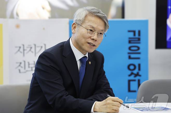 민형배 민주당 전남광주통합특별시장 경선후보 ⓒ 뉴스1 김태성 기자