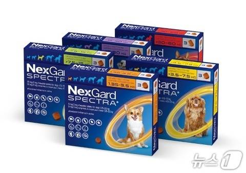 넥스가드 스펙트라(한국베링거인겔하임동물약품 제공) ⓒ 뉴스1