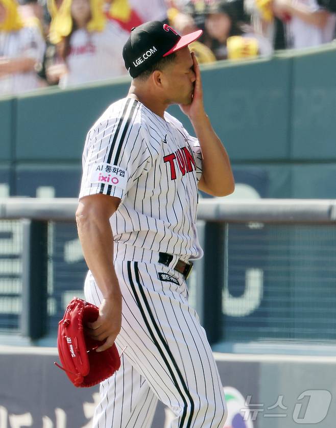 LG 트윈스 요니 치리노스. ⓒ 뉴스1 김진환 기자