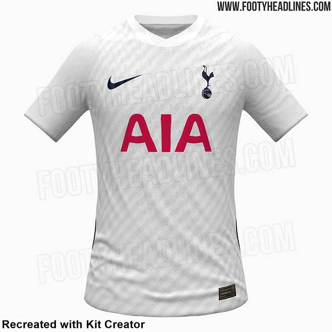 토트넘 2026~2027시즌 유니폼 디자인. 사진=푸티 헤드라인스