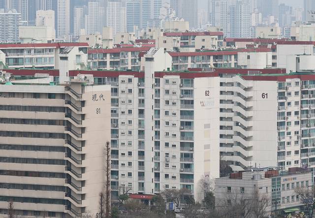 서울 강남구 한 아파트 단지. [연합뉴스 제공]