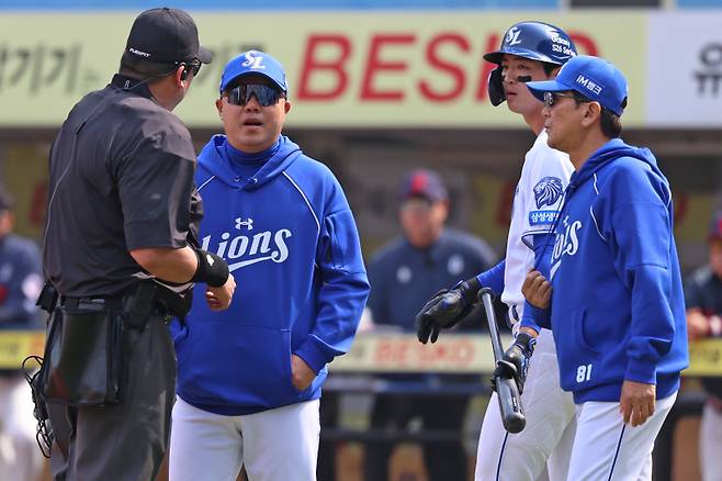 삼성 박진만 감독. 삼성 제공