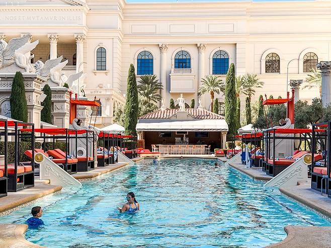 가든 오브 더 가즈 풀 오아시스 / 사진=권효정 여행+ 기자