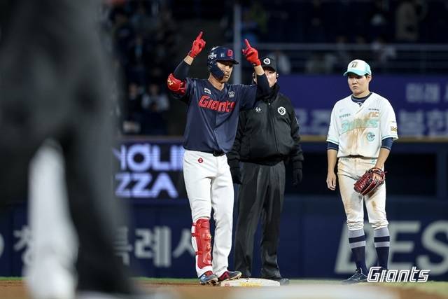 노진혁은 최근 물오른 타격감을 과시 중이다. 사진=롯데 제공