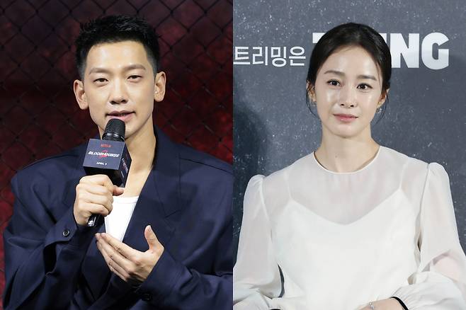 (왼쪽부터)가수 겸 배우 비(정지훈), 배우 김태희 /사진=뉴스1, 머니투데이 사진 DB