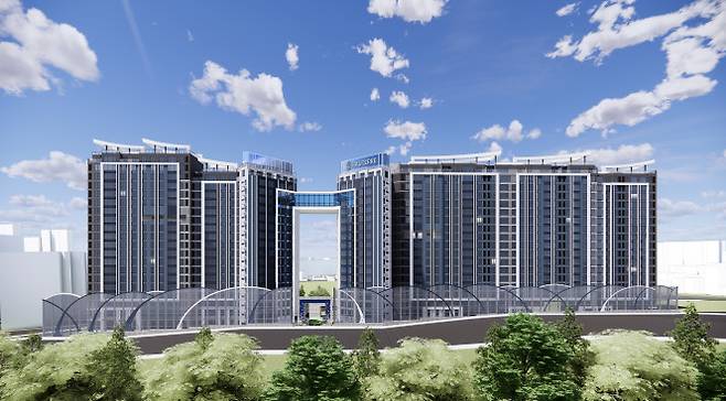 오티에르 반포 투시도. [포스코이앤씨 제공]