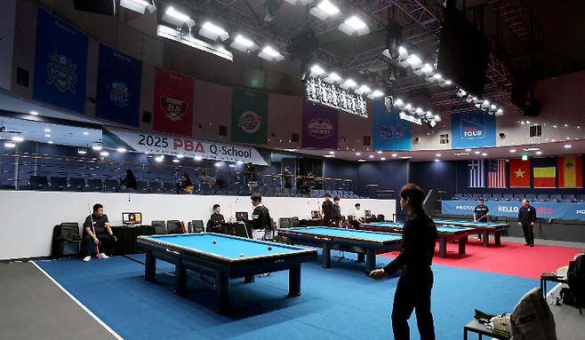 지난해 PBA 큐스쿨 모습. PBA