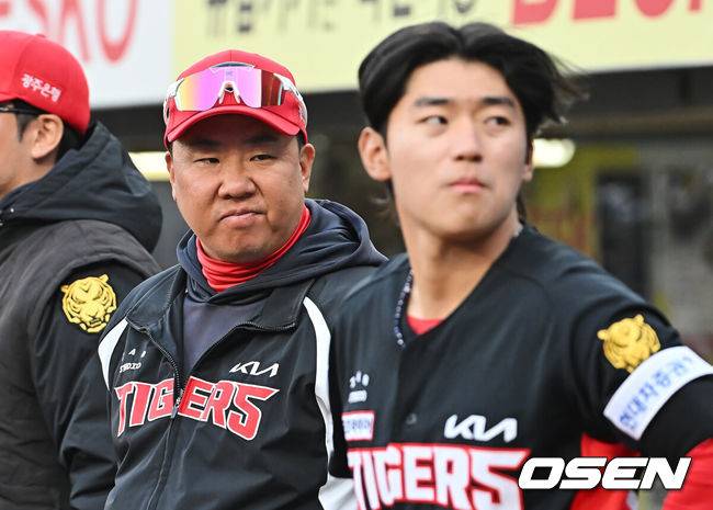 [OSEN=대구, 이석우 기자] KIA 타이거즈 이범호 감독, 김도영 265 2026.03.23 / foto0307@osen.co.kr
