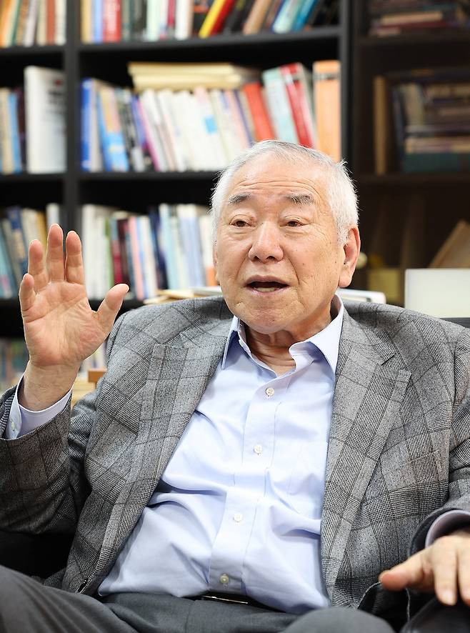 문정인 연세대 통일연구원 문정인 교수 /2026.03.27 남정탁 기자