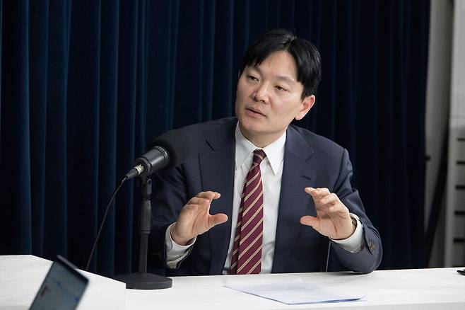 박상용 검사가 3월25일 시사저널의 유튜브에 출연하기 전 인터뷰에서 대북송금 사건과 관련해 수사하고 기소한 적은 있지만 조작기소를 한 적이 없다고 강력히 주장하고 있다. ⓒ시사저널 이종현