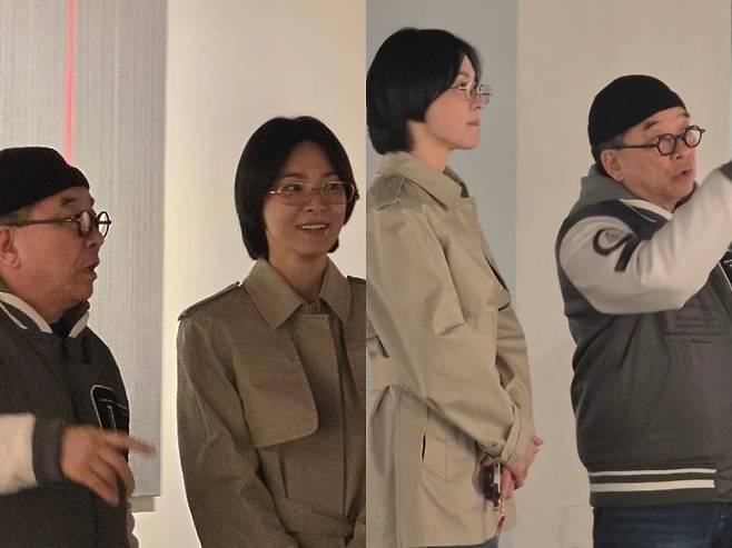 ▲ 가수 김수철과 배우 송혜교가 친분을 과시했다. 출처|김수철 인스타그램