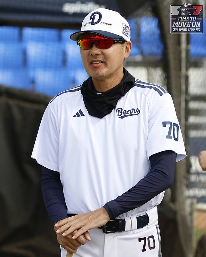 ▲ 김원형 감독 ⓒ두산 베어스