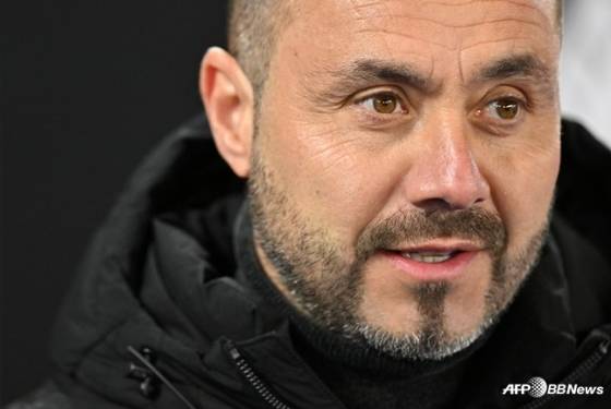 로베르토 데 제르비 전 브라이튼 앤 호브 알비온 감독. /AFPBBNews=뉴스1