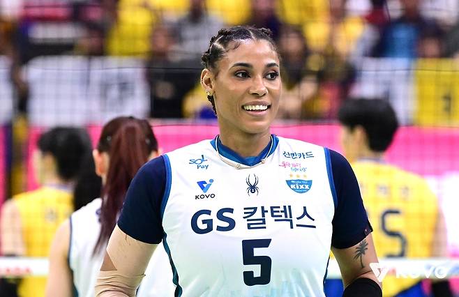 GS칼텍스의 실바 [한국배구연맹 제공. 재판매 및 DB 금지]