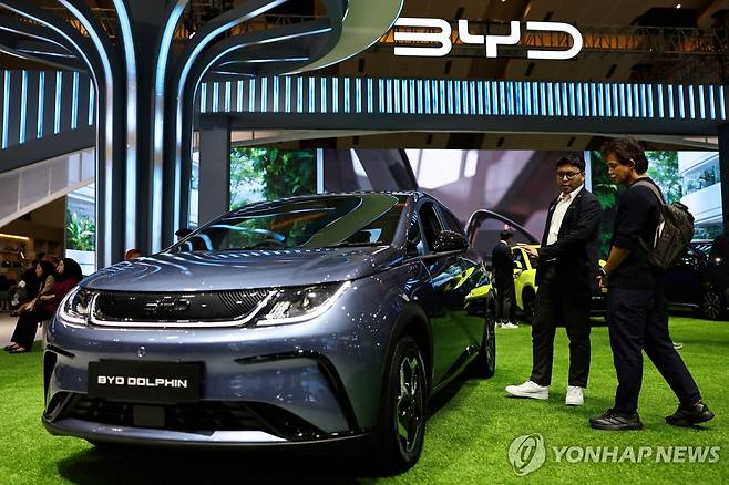 중국 BYD [로이터 연합뉴스 자료사진. 재판매 및 DB 금지]