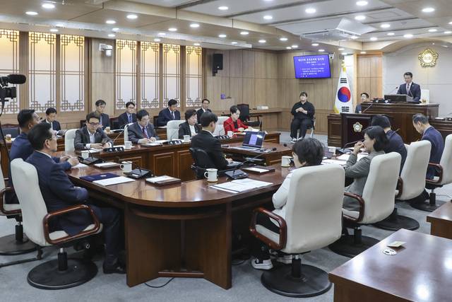 ▲ 본회의장 전체사진-홍성군의회 제공