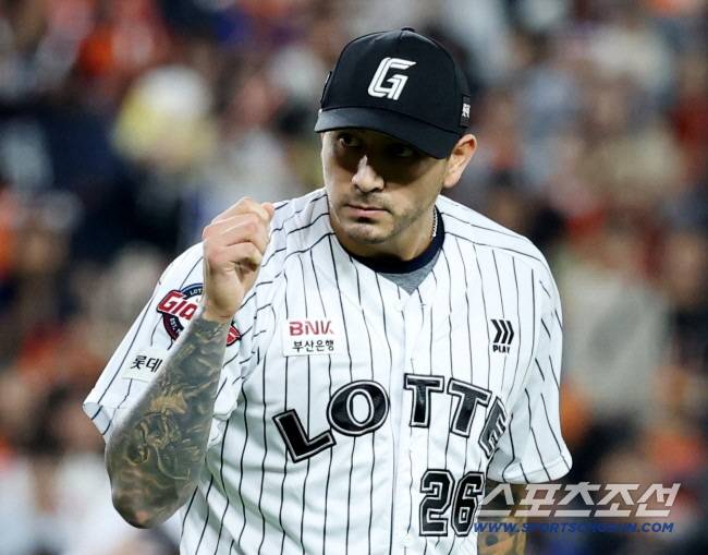 롯데 자이언츠 시절 빈스 벨라스케즈. 스포츠조선DB