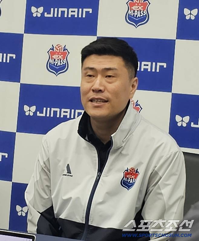 도로공사 김영래 감독대행. 김천=스포츠조선 정현석 기자 hschung@sportschosun.com