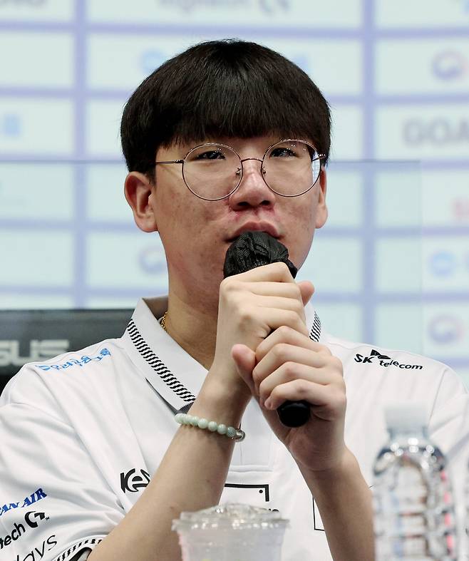 2023년 항저우 아시안게임 e스포츠 리그 오브 레전드(LoL) 금메달리스트이자 젠지 소속 프로게이머 ‘룰러’ 박재혁./뉴스1e스포츠 리그 오브 레전드 부문은 오는 26일 예선전을 시작으로 경기가 진행된다. 2023.9.16/뉴스1