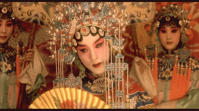 <패왕별희 디 오리지널> 속 경극 배우 데이(장국영). 제이앤씨미디어그룹, 와이드 릴리즈 제공.