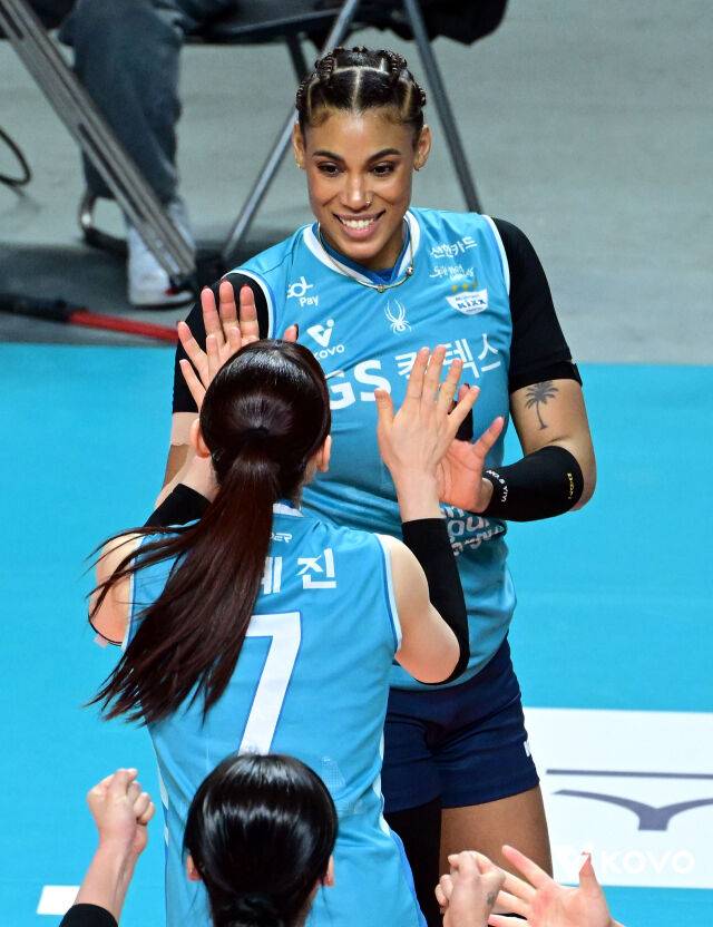 GS칼텍스 지젤 실바/KOVO