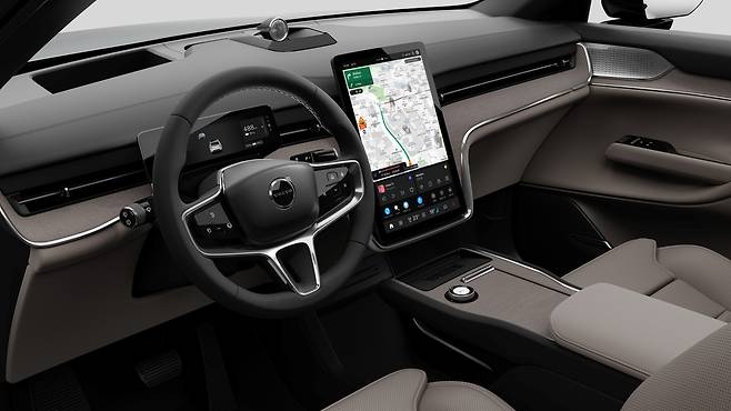 EX90 실내. [볼보코리아자동차 제공]