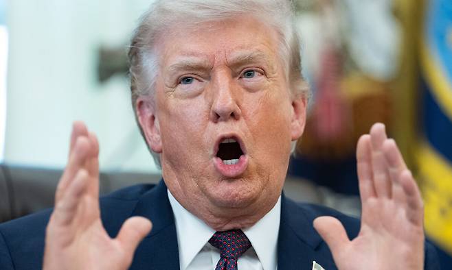 도널드 트럼프 미국 대통령. EPA연합뉴스