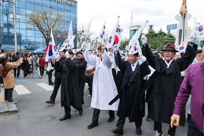 군포 3.31 만세운동 기념행사 모습 ⓒ군포시 제공