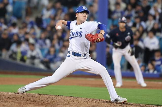 ▲ 장찬희 ⓒ삼성 라이온즈