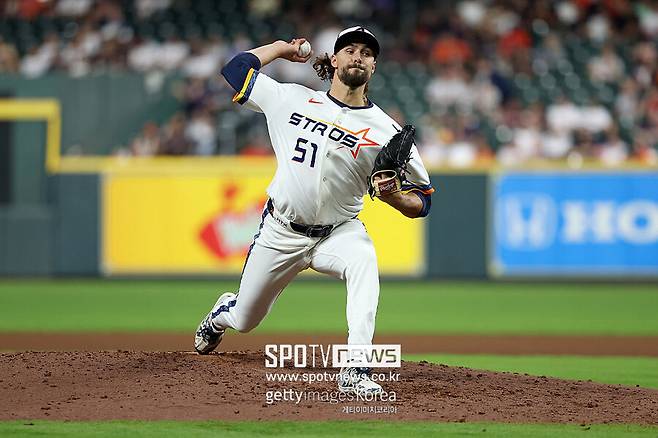 ▲ 휴스턴 애스트로스 우완투수 라이언 와이스