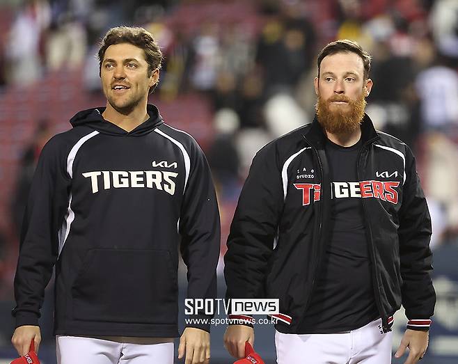 ▲ 단짝처럼 붙어 다니며 구위 업그레이드에 대한 연구를 같이 진행한 제임스 네일(왼쪽)과 아담 올러 ⓒ곽혜미 기자