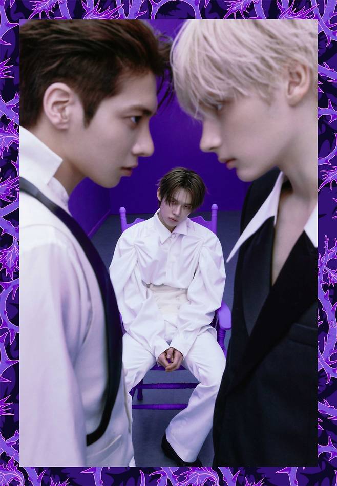 투모로우바이투게더 미니 8집 콘셉트 포토 'TENSION' 유닛 연준 태현 휴닝카이/사진제공=빅히트뮤직