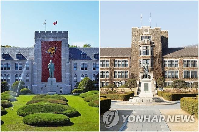 고려대·연세대 [고려대·연세대 제공]