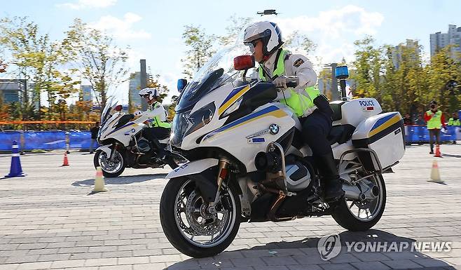 경찰싸이카 [연합뉴스 자료사진]