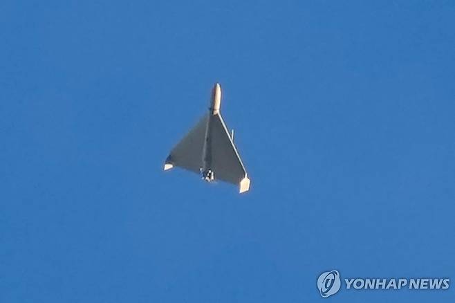 이란 샤헤드 무인기 [AP 연합뉴스 자료사진. 재판매 및 DB 금지]