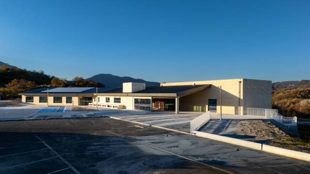 산청군 장애인회관 전경.