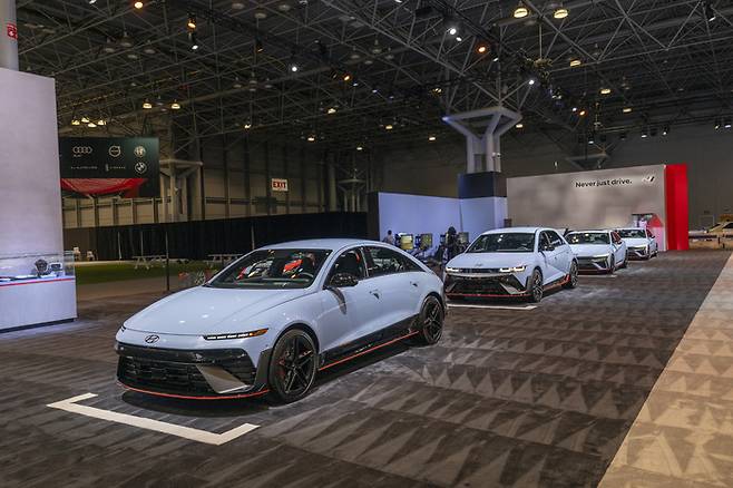 2026 뉴욕 국제 오토쇼 현대차 전시 부스./사진: 현대차 제공