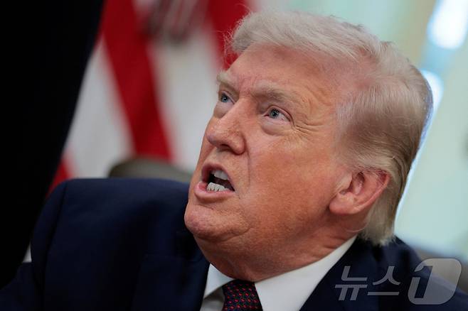 도널드 트럼프 미국 대통령. ⓒ 로이터=뉴스1