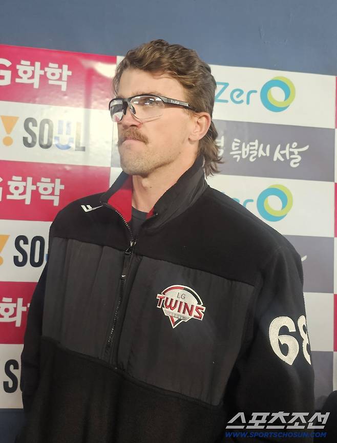 2일 잠실 KIA전에서 LG 입단 후 첫승을 신고한 웰스. 잠실=스포츠조선 정현석 기자 hschung@sportschosun.com