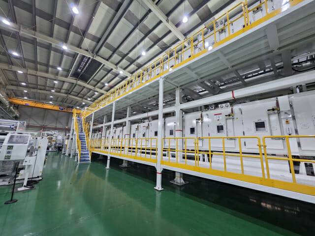 CIS 3공장에 보관된 코터