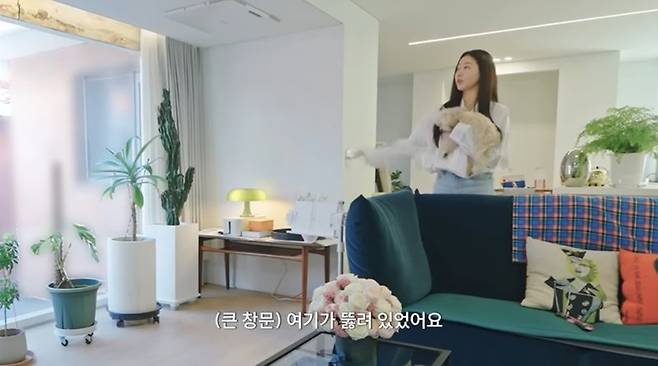 '김사랑' 유튜브 방송화면 캡처 /사진=뉴스1