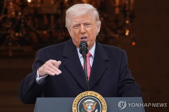 도널드 트럼프 미국 대통령.연합뉴스