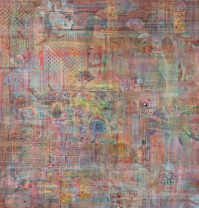 맨디 엘-사예 '넷-그리드(축복)'. 스페이스K 서울 제공