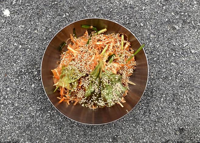 정읍 ‘보안식당’의 쫄면. 박미향 기자