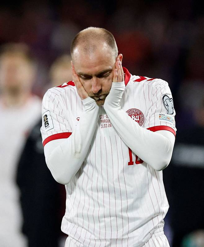 덴마크 에릭센. [로이터=연합뉴스]