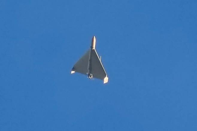 이란제 샤헤드 자폭 드론. AP=연합뉴스