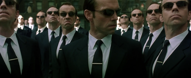 [영화 ‘매트릭스’ 갈무리]