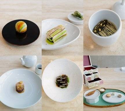 2일 한·프랑스 국빈만찬 때 제공될 메뉴. 청와대 제공