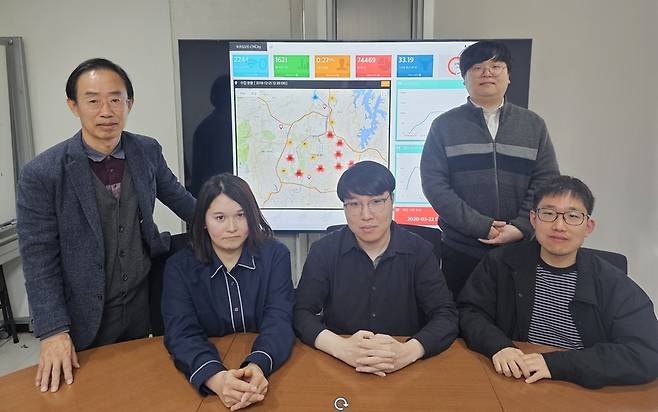 이번 연구를 수행한 KAIST 연구진. 한동수(왼쪽부터) 교수,  손규호·문병철·안수민 박사, 채승우 박사과정.[KAIST 제공]