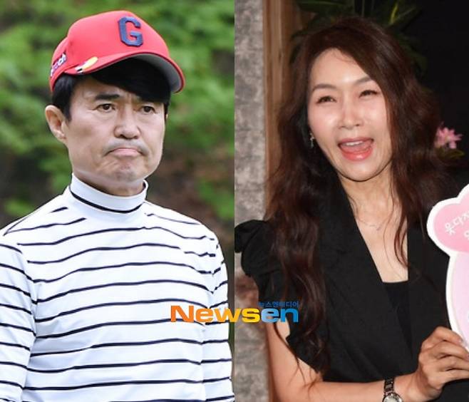 뉴스엔 DB 홍서범, 조갑경